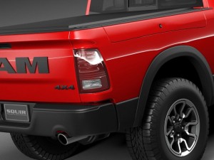 Dodge Ram 1500 Rebel 2015 Modelo 3D