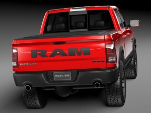 Dodge Ram 1500 Rebel 2015 Modelo 3D