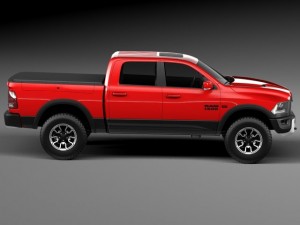 Dodge Ram 1500 Rebel 2015 Modelo 3D