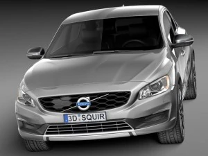 Volvo S60 Cross Country 2016 3D Model