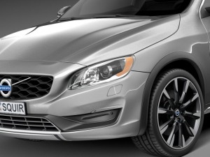 Volvo S60 Cross Country 2016 3D Модель