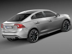 Volvo S60 Cross Country 2016 3D Model