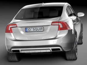 Volvo S60 Cross Country 2016 3D Model