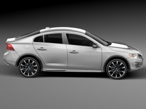 Volvo S60 Cross Country 2016 3D Модель