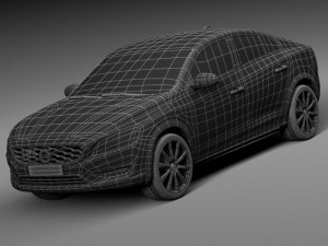 Volvo S60 Cross Country 2016 3D Модель