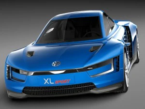 Volkswagen XL Sport 2015 3D Model