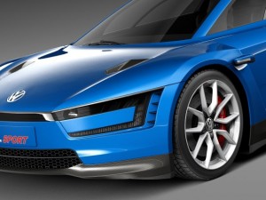 Volkswagen XL Sport 2015 3D 모델