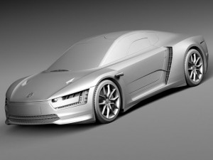 Volkswagen XL Sport 2015 3D 모델