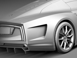 Volkswagen XL Sport 2015 3D 모델
