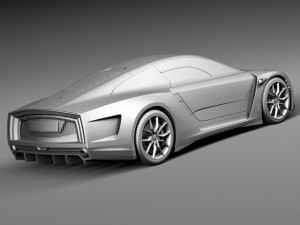 Volkswagen XL Sport 2015 3D 모델