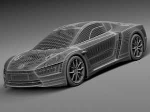Volkswagen XL Sport 2015 3D 모델