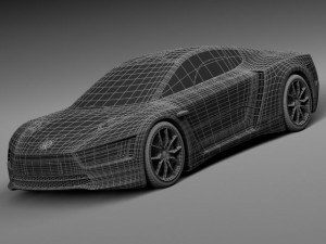 Volkswagen XL Sport 2015 3D 모델