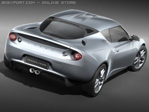 Lotus Evora 2010 3D Модель