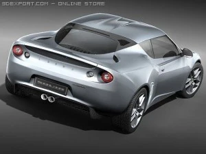 Lotus Evora 2010 3D Model