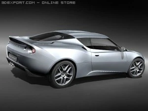 Lotus Evora 2010 3D Model