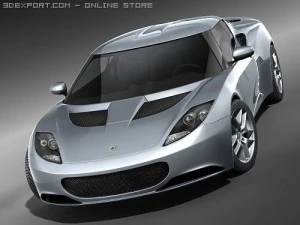 Lotus Evora 2010 3D Model