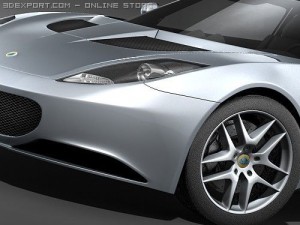 Lotus Evora 2010 3D Модель