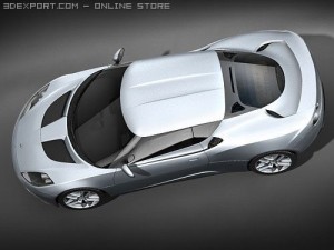Lotus Evora 2010 3D Модель