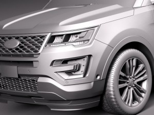 Explorer 2016 Modello 3D