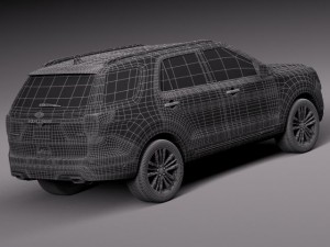 Explorer 2016 Modello 3D