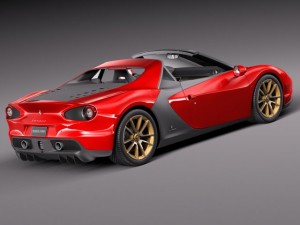 Ferrari Sergio 2015 3D Model