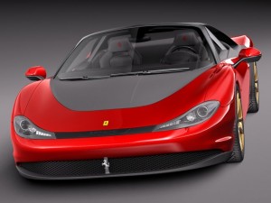 Ferrari Sergio 2015 3D Model