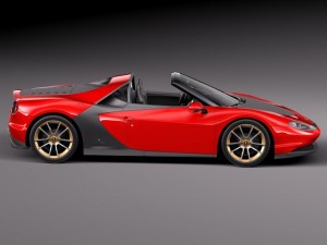 Ferrari Sergio 2015 3D Model