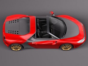 Ferrari Sergio 2015 3D Model
