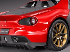 Ferrari Sergio 2015 3D Model