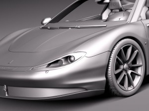 Ferrari Sergio 2015 3D Model
