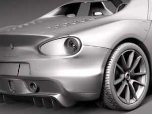 Ferrari Sergio 2015 3D Model