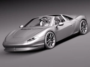 Ferrari Sergio 2015 3D Model