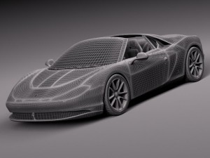 Ferrari Sergio 2015 3D Model