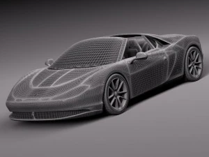 Ferrari Sergio 2015 3D Model