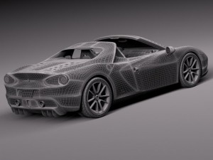 Ferrari Sergio 2015 3D Model