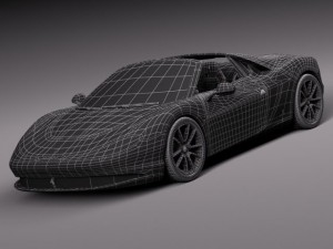 Ferrari Sergio 2015 3D Model