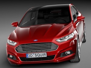 Mondeo Sedan 2015 3D Model