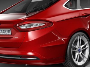 Mondeo Sedan 2015 3D Model