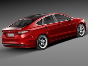 Mondeo Sedan 2015 3D Model