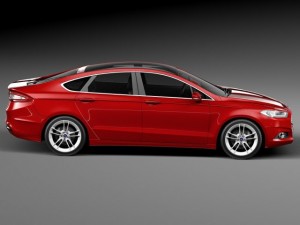 Mondeo Sedan 2015 3D Model