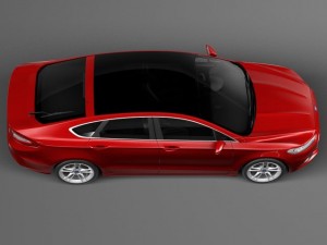 Mondeo Sedan 2015 3D Model