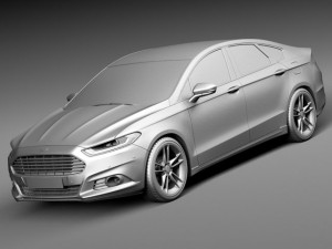 Mondeo Sedan 2015 3D Model