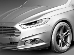 Mondeo Sedan 2015 3D Model