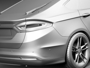 Mondeo Sedan 2015 3D Model