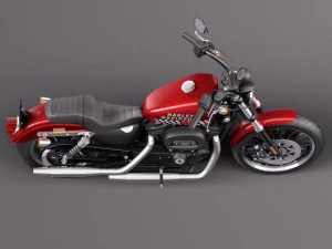 Harley-Davidson Iron 883 Roadster 2015 3D Model