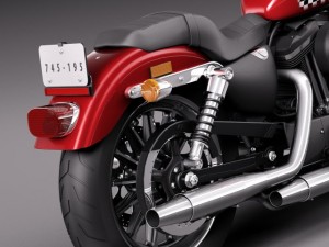 Harley-Davidson Iron 883 Roadster 2015 3Dモデル