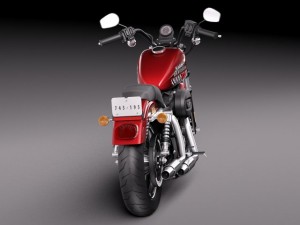 Harley-Davidson Iron 883 Roadster 2015 3Dモデル
