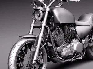 Harley-Davidson Iron 883 Roadster 2015 3D Model