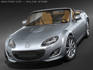 Mazda MX-5 Miata 2009 3D Модель
