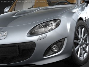 Mazda MX-5 Miata 2009 3D Модель